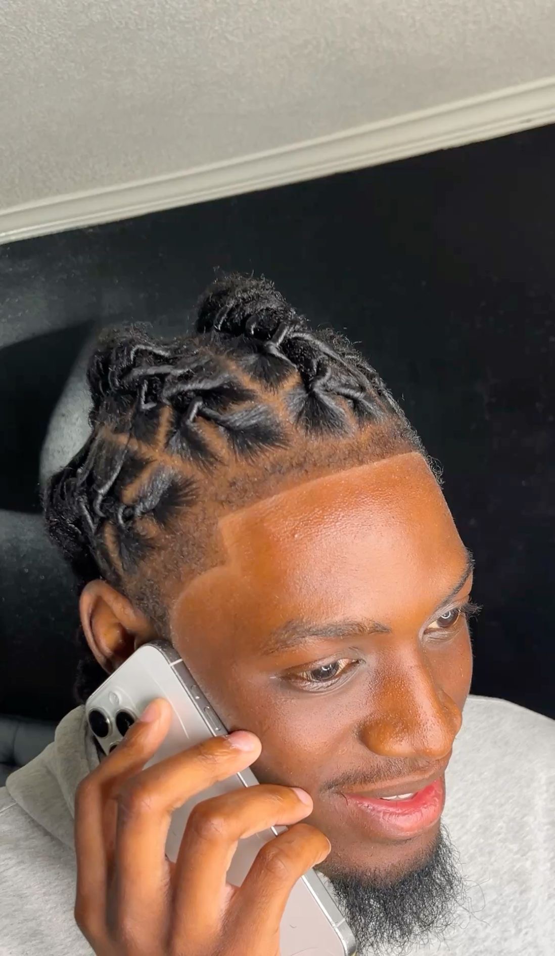 Loc styling work by Madi Locs